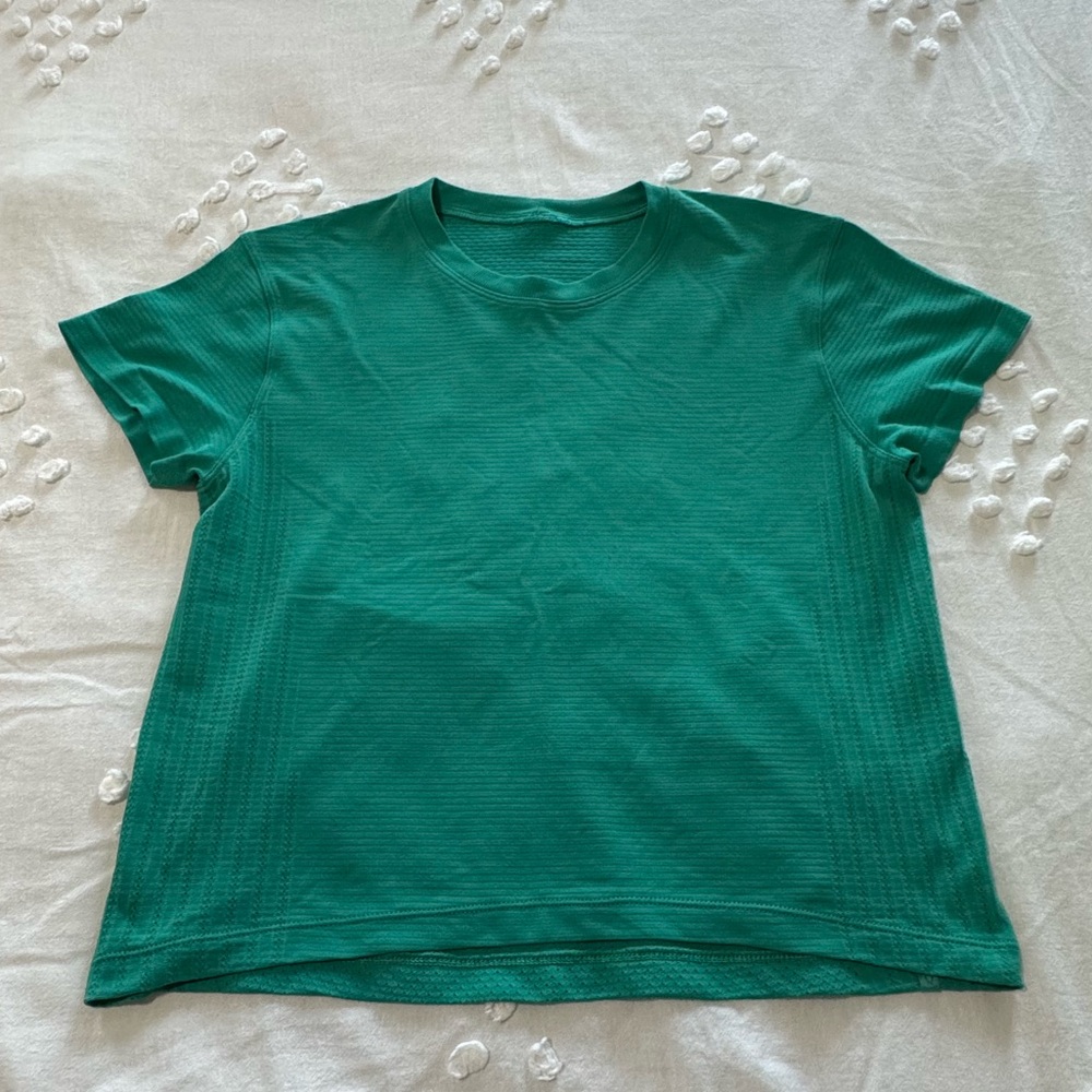 Lululemon Cropped Run Shirt